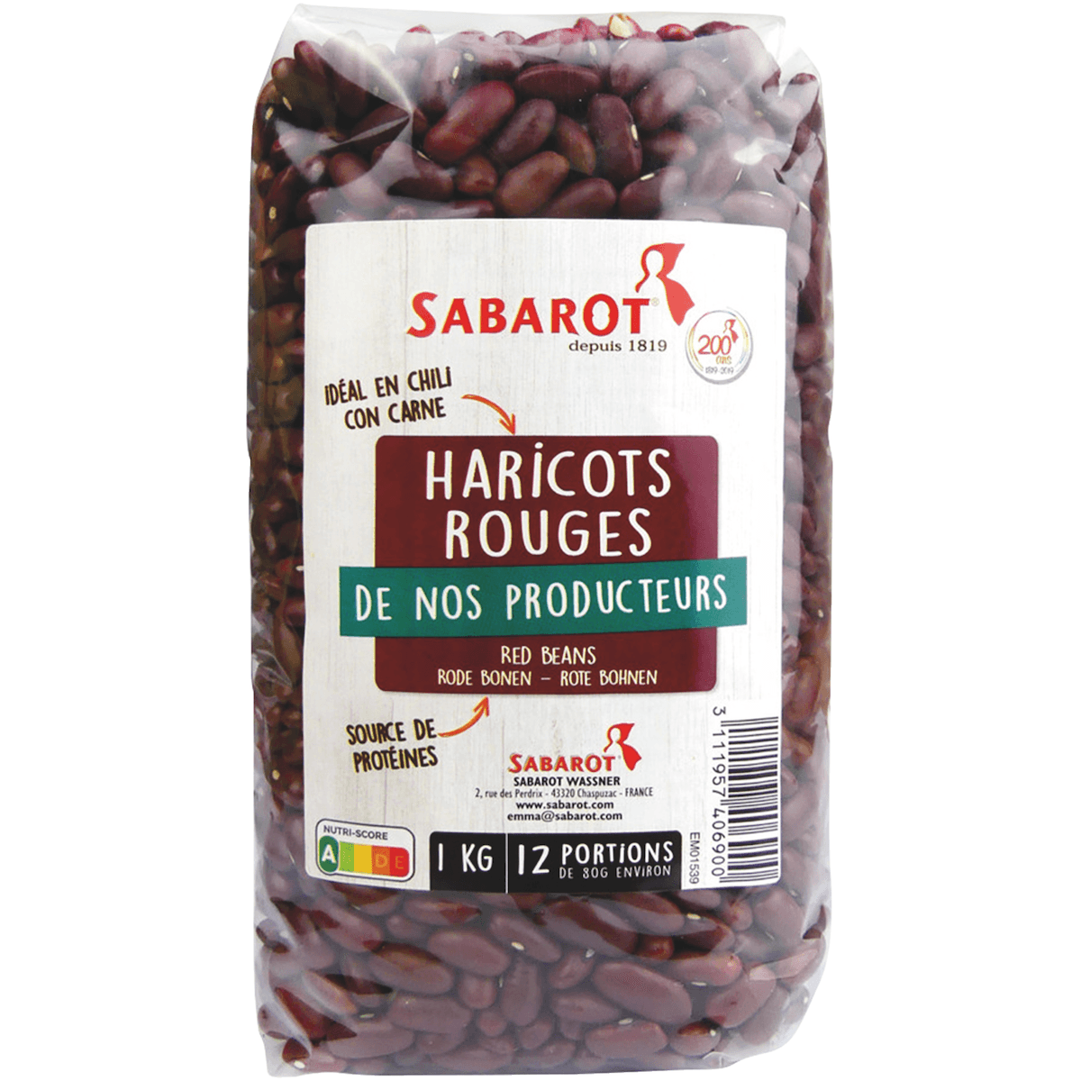 HARICOTS ROUGES - 1KG