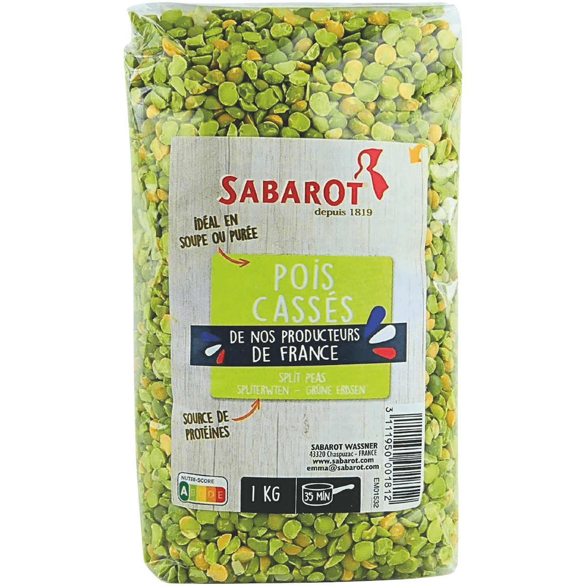 POIS CASSES DE FRANCE - 1KG