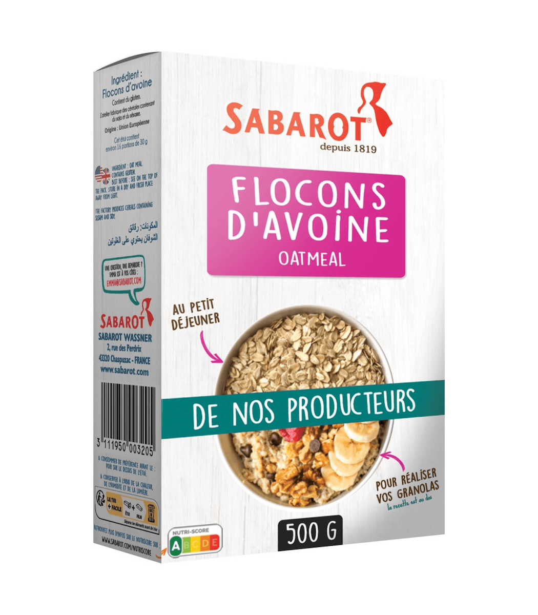 FLOCON D'AVOINE - 500G