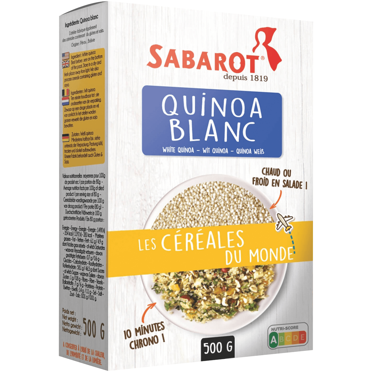 QUINOA BLANC - 500G