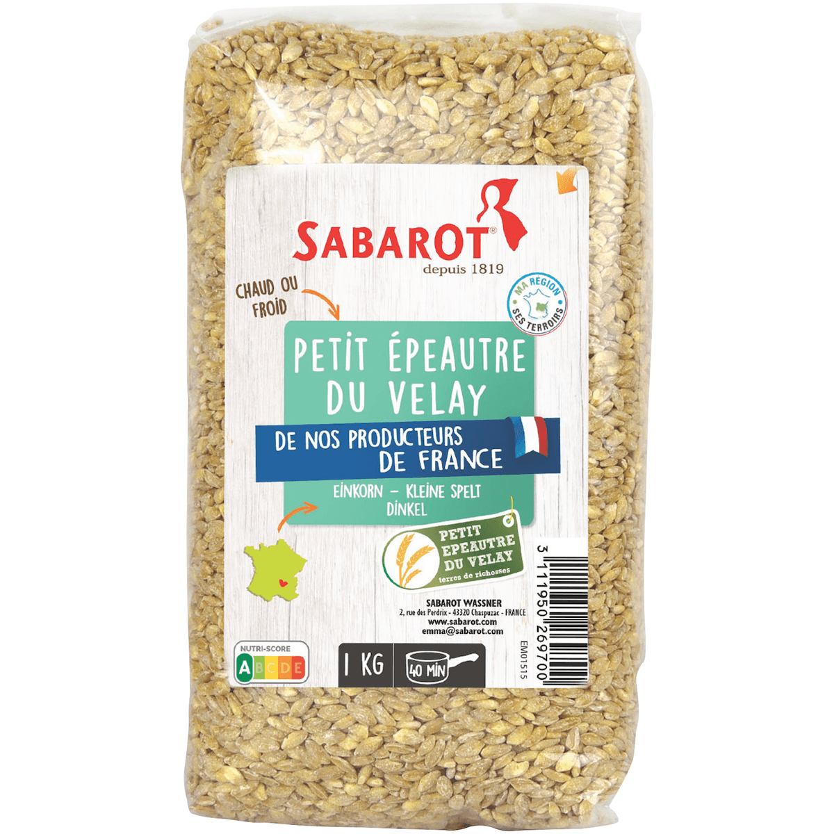 PETIT EPEAUTRE DU VELAY - 1KG