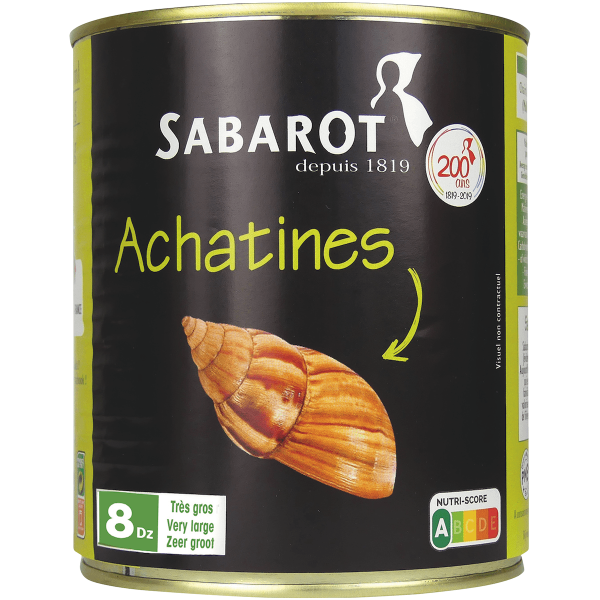 ACHATINES TRES GROS -BOITE 4/4
