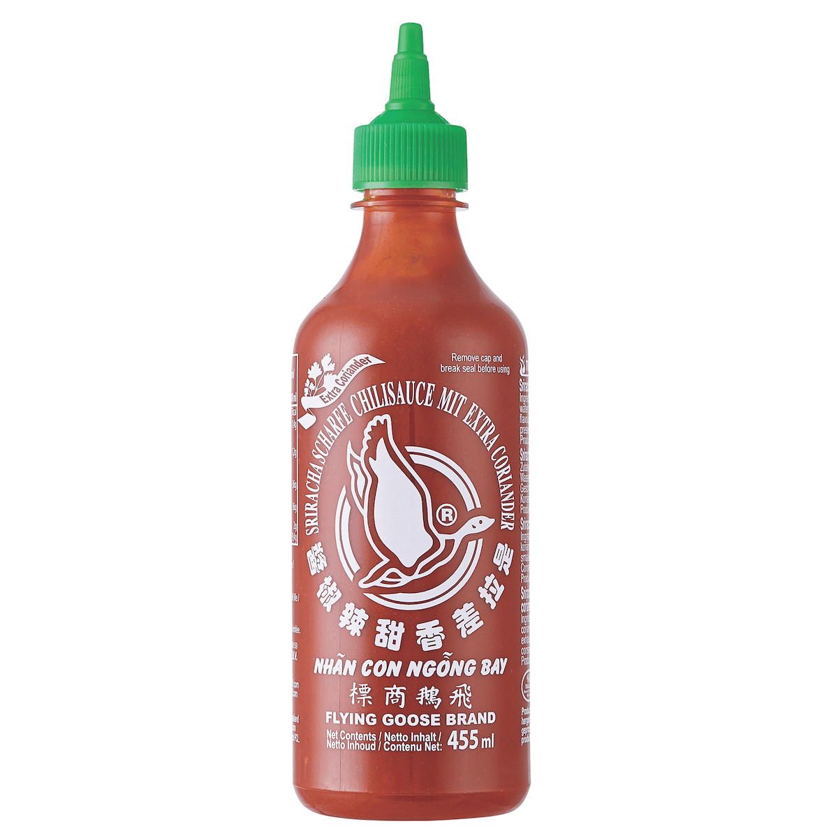 SAUCE PIMENT SRIRACHA CORIANDRE - 445ML