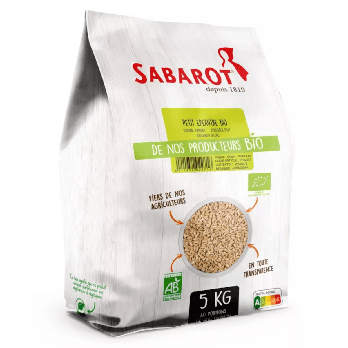 PETIT EPEAUTRE BIO - SAC 5KG