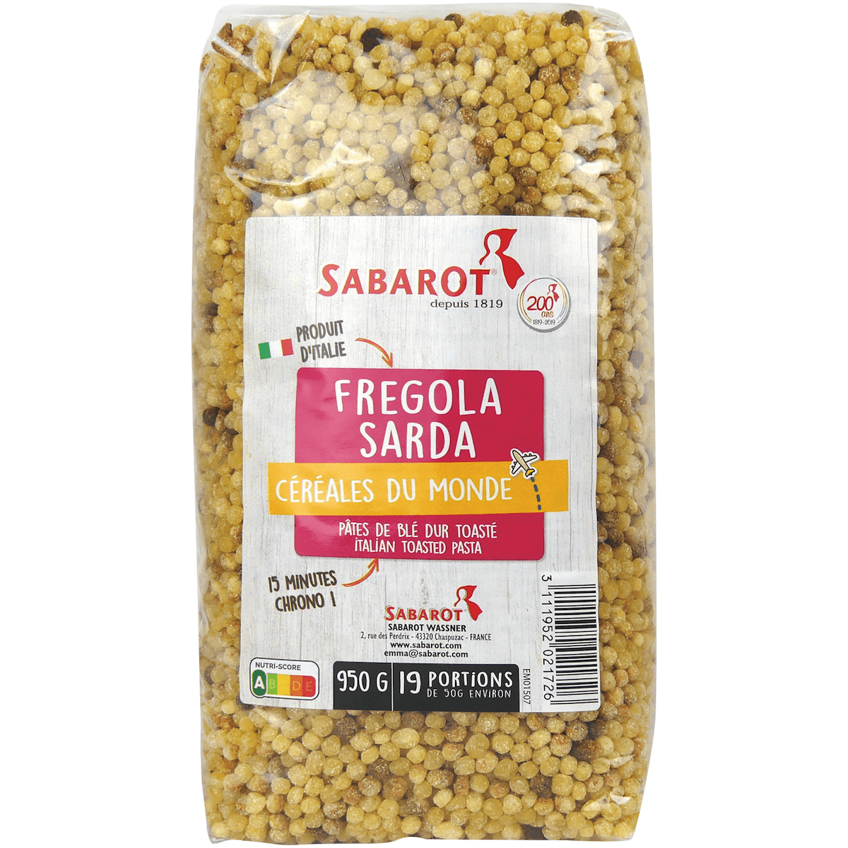 FREGOLA SARDA - 950G