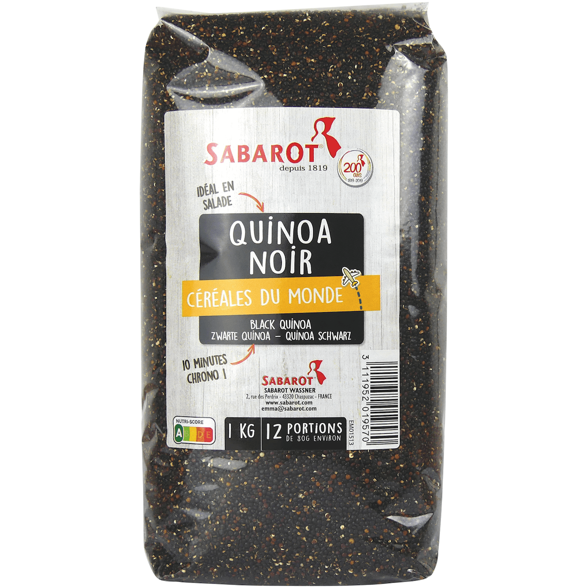 QUINOA NOIR - 1KG