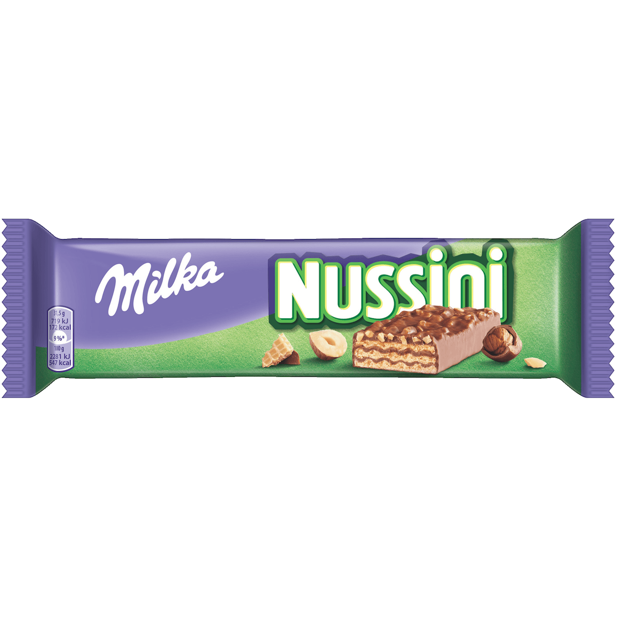 MILKA BARRE NUSSINI 31,5G