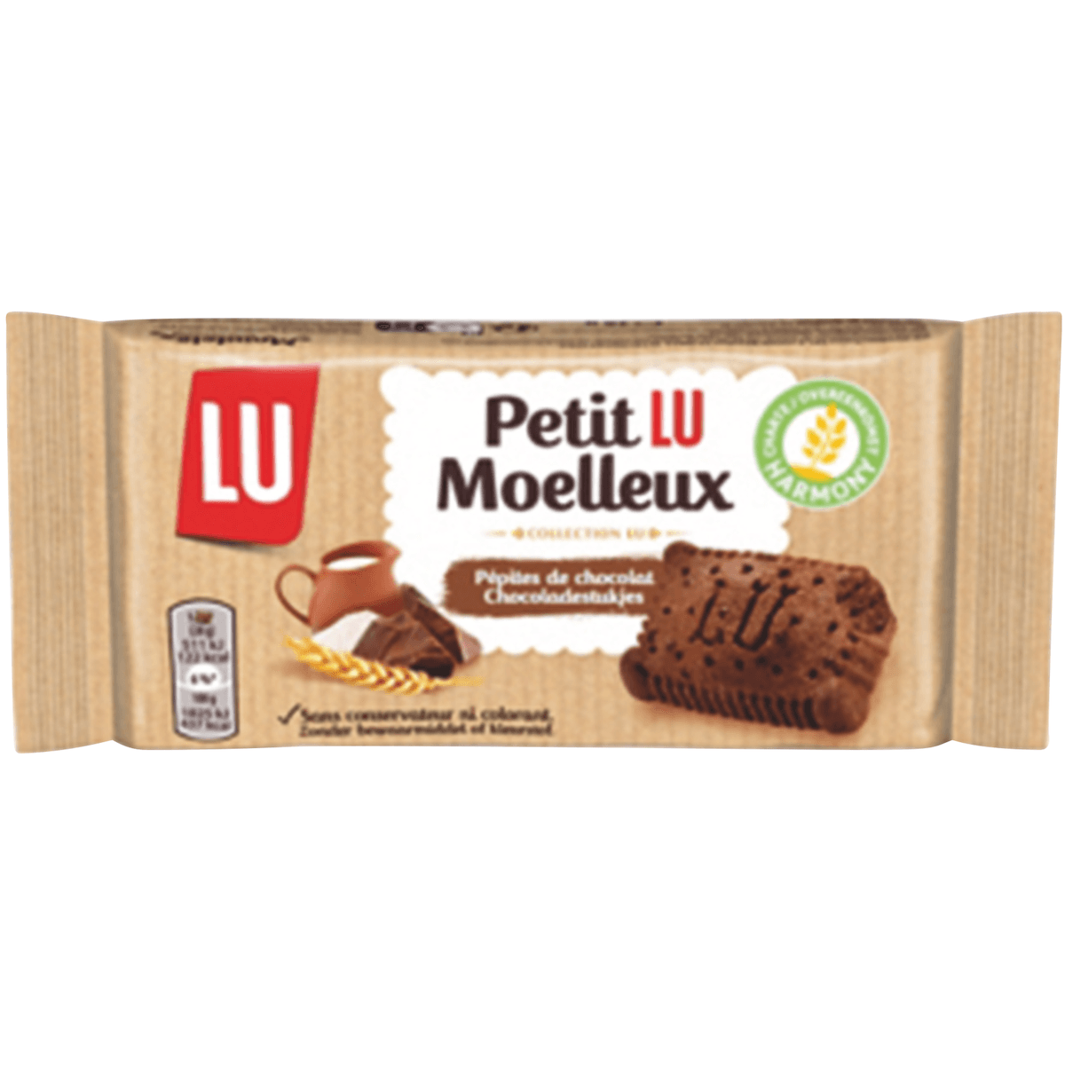 PETIT LU MOELLEUX 28G PEPITES DE CHOCOLAT