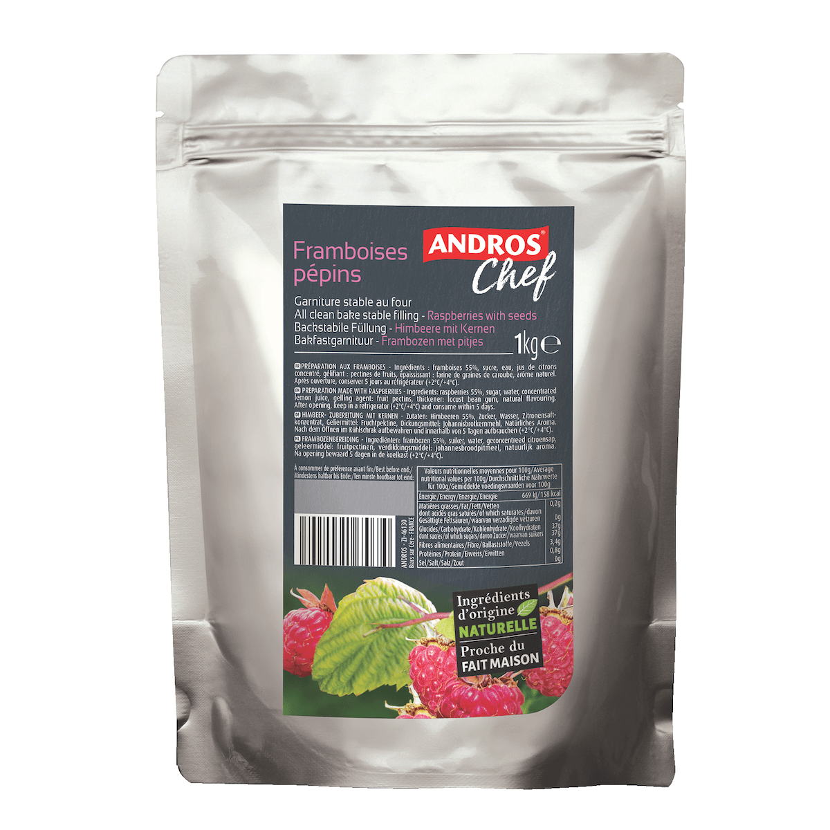 GARNITURE FRAISE 1KG
