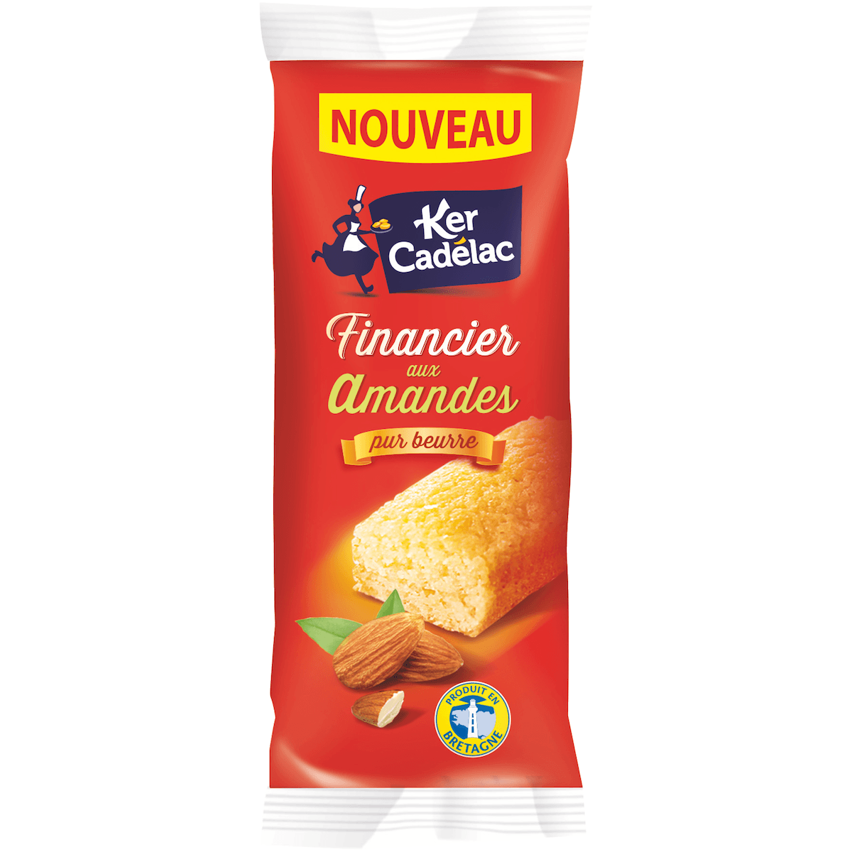 FINANCIER AUX AMANDES PUR BEURRE 25G
