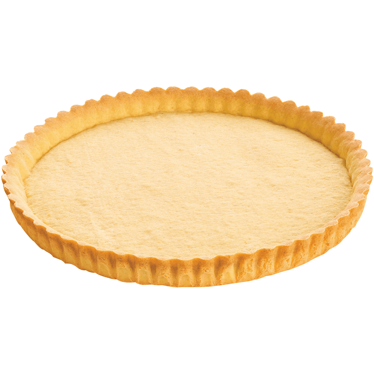 TARTE SABLEE BORD CANNELE BEURRE 22CM - 10 PIECES