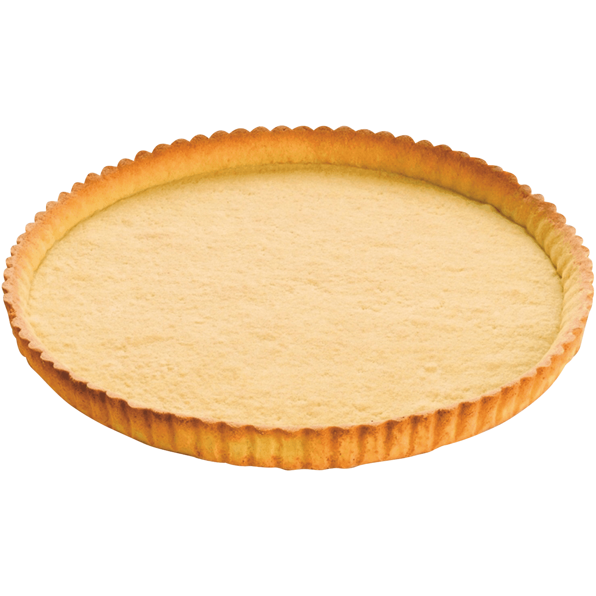 TARTE SABLEE BORD CANNELE BEURRE 28CM - 10 PIECES