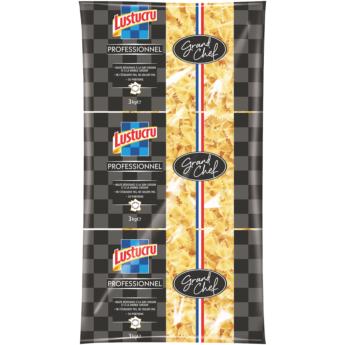 FARFALLES GRAND CHEF HAUTE RESISTANCE - SAC 3KG