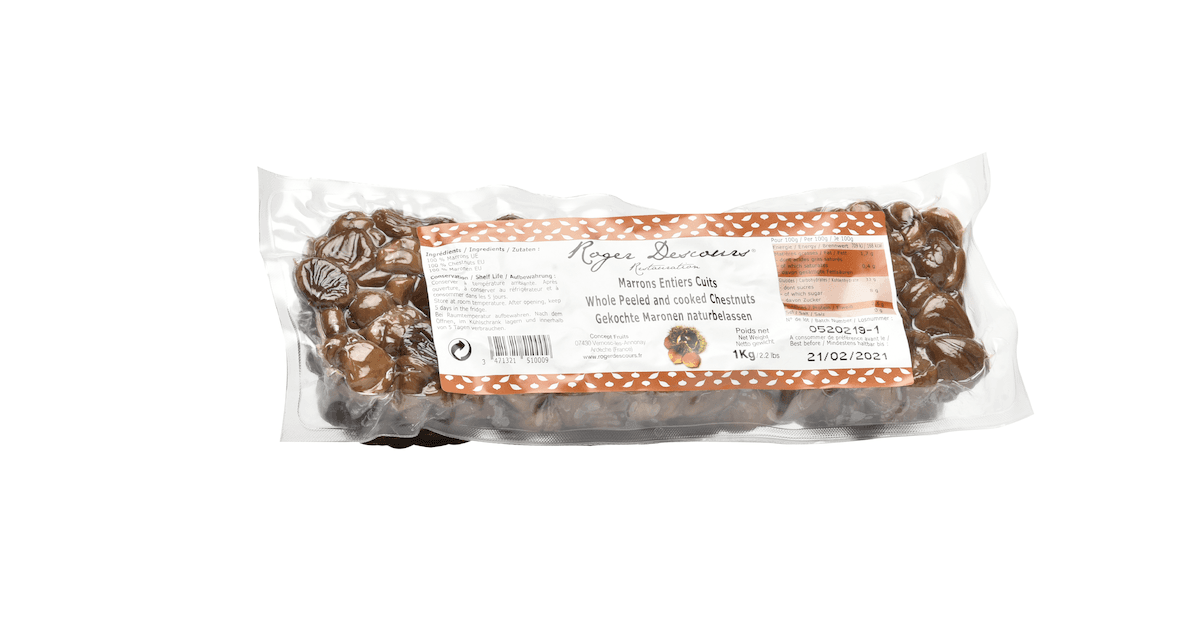 MARRONS ENTIERS SOUS VIDE 1KG