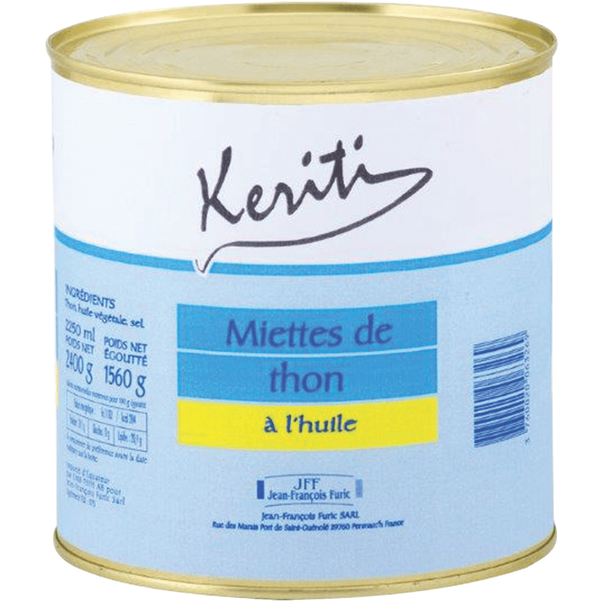 MIETTES DE THON A L HUILE - BOITE 3/1