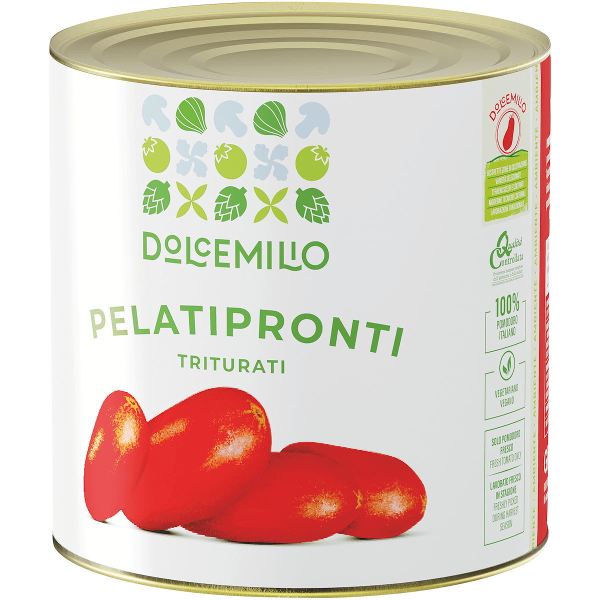 TOMATES PELEES DOUCES CONCASSEES 3/1