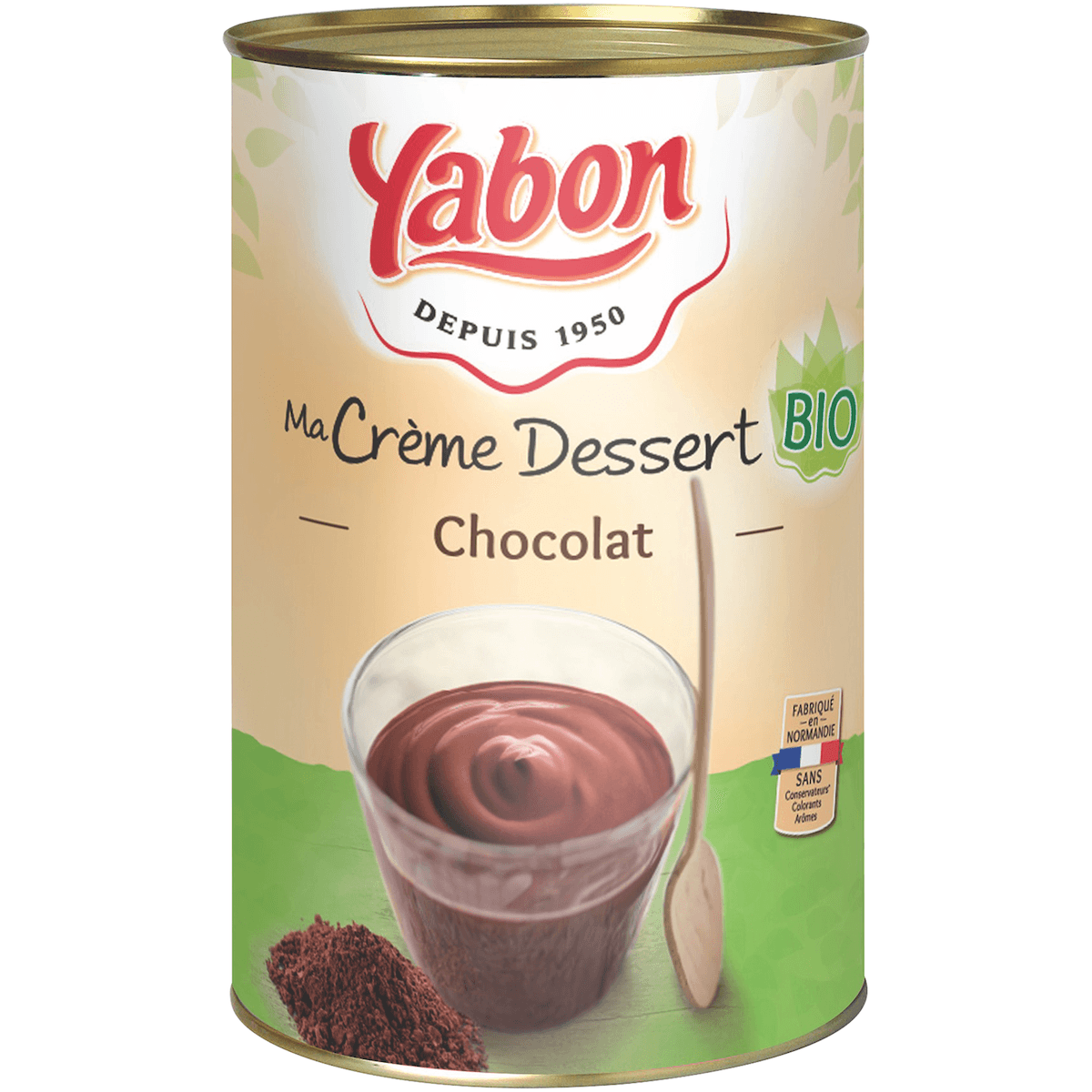 CREME DESSERT AU CHOCOLAT BIO - BTE 5/1