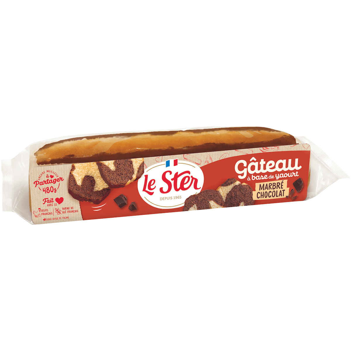 GATEAU YAOURT MARBRE  - 480G