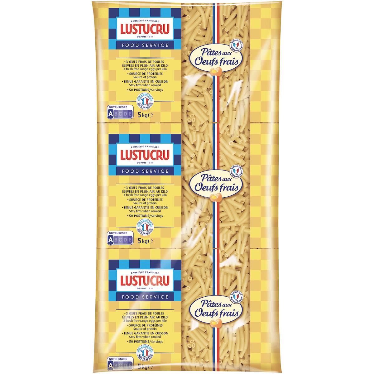 MACARONI AUX OEUFS PLEIN AIR - SAC 5KG