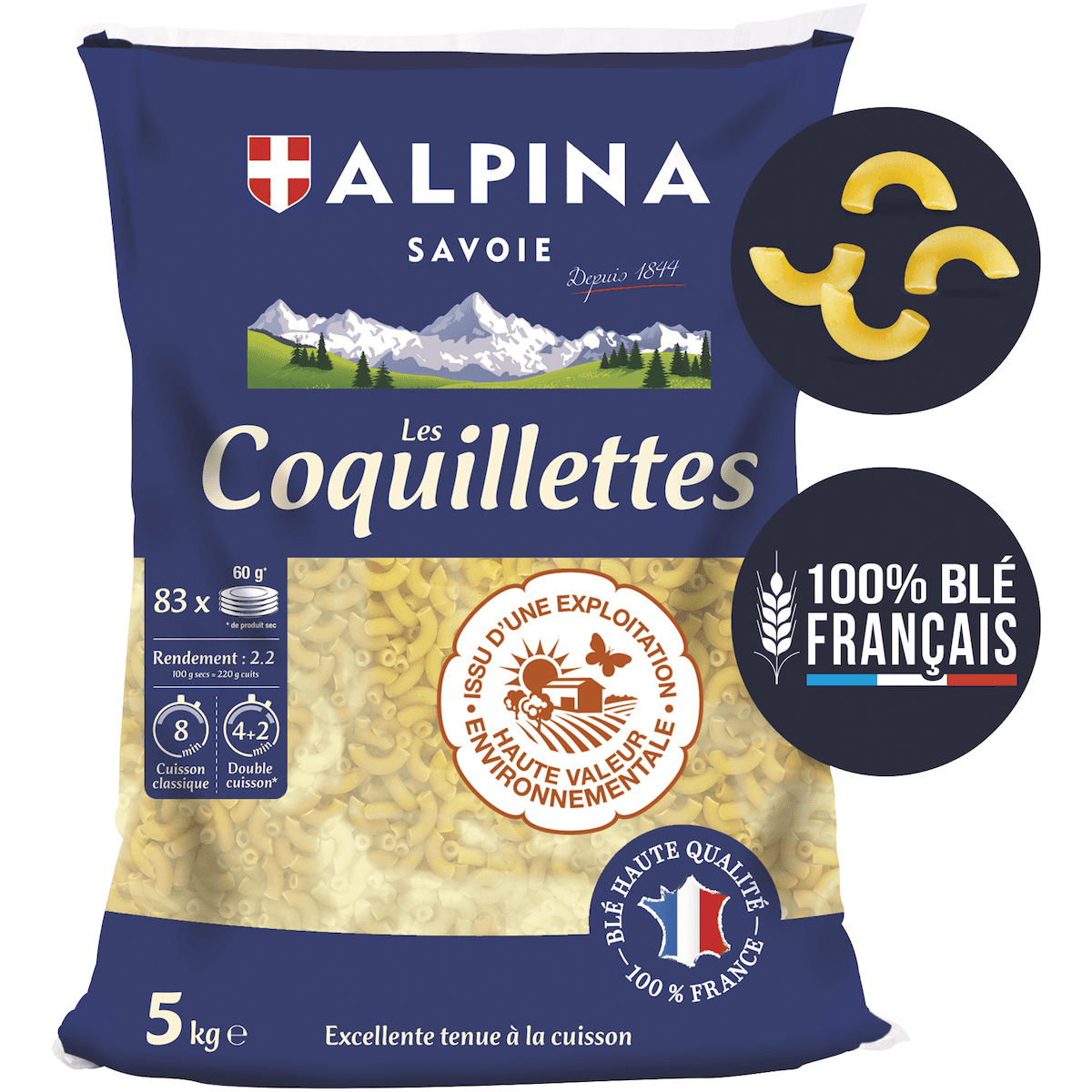COQUILLETTES QS HVE - SAC 5KG