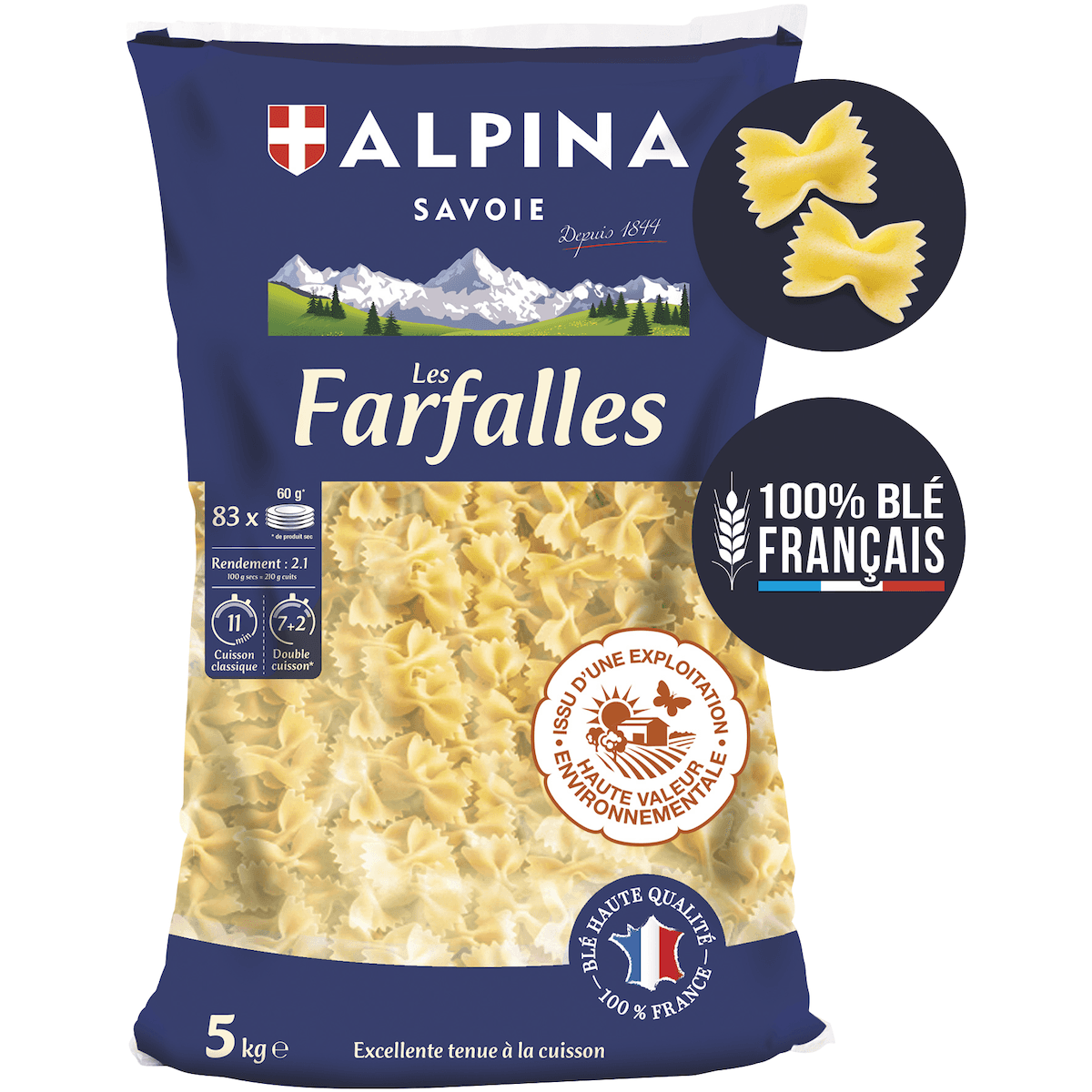 FARFALLE QS HVE - SAC 5KG
