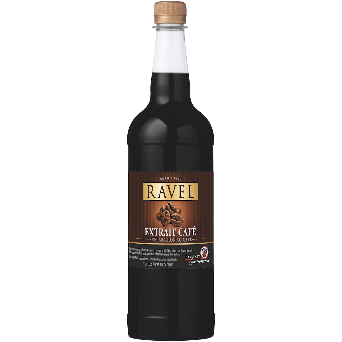 AROME CAFE TORREFIE  SANS ALCOOL BOUTEILLE 1L RAVEL