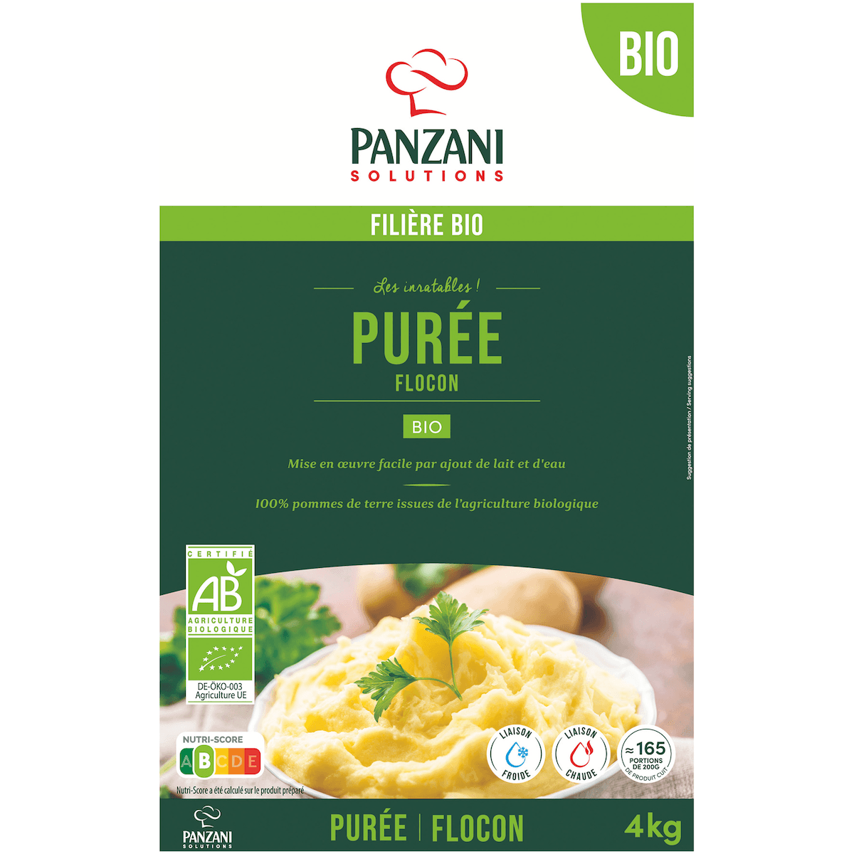 PUREE FLOCONS BIO 4KG