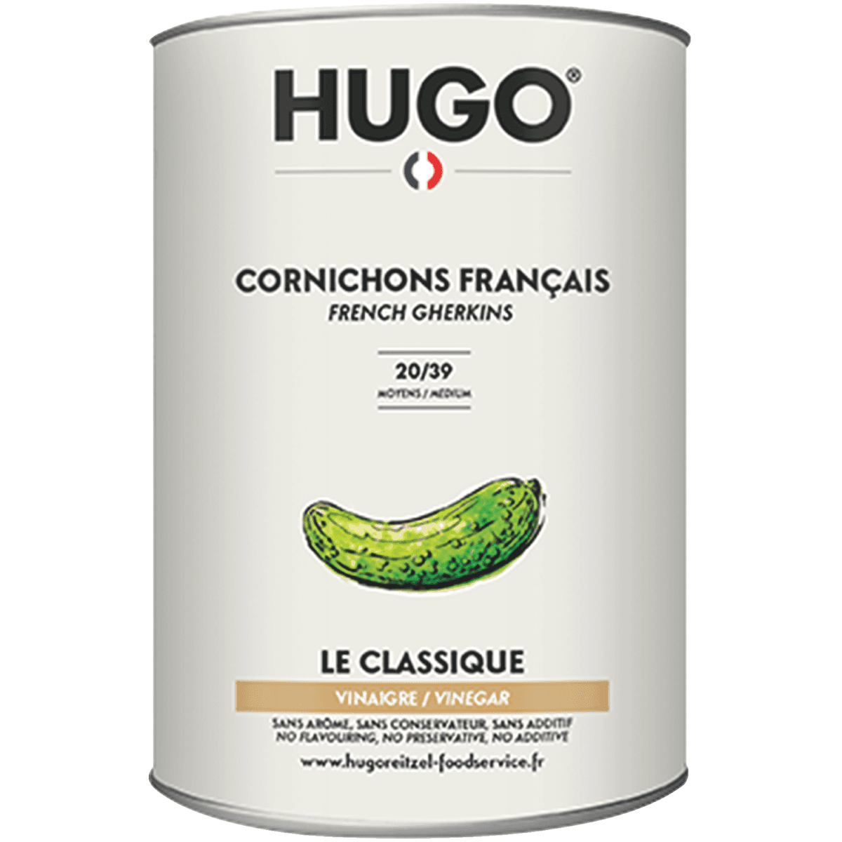 CORNICHONS AIGRES-DOUX 20+ FR BTE 5/1 DE 2.12KG (PNE)