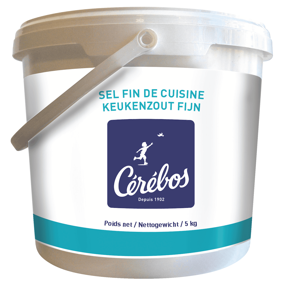 SEL FIN SECHE CEREBOS SEAU 5KG