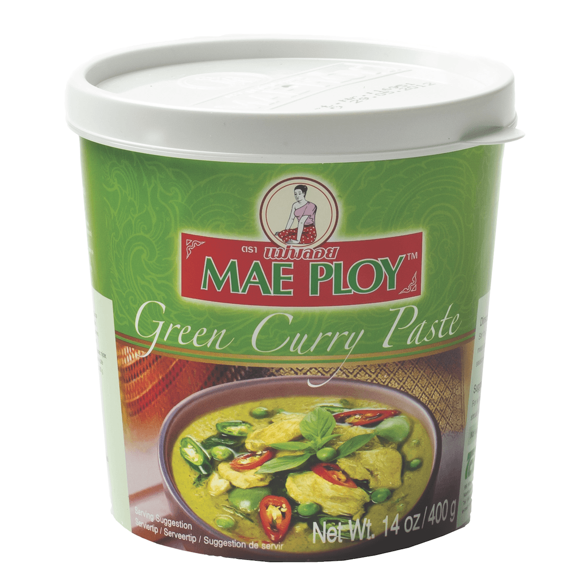 PATE DE CURRY VERTE MAE PLOY - 400G