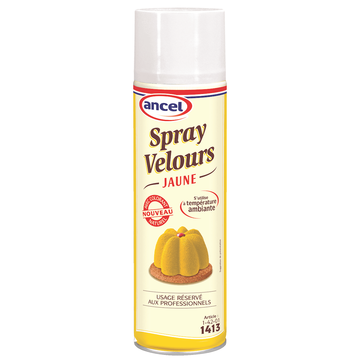SPRAY VELOURS JAUNE AEROSOL 0,5L