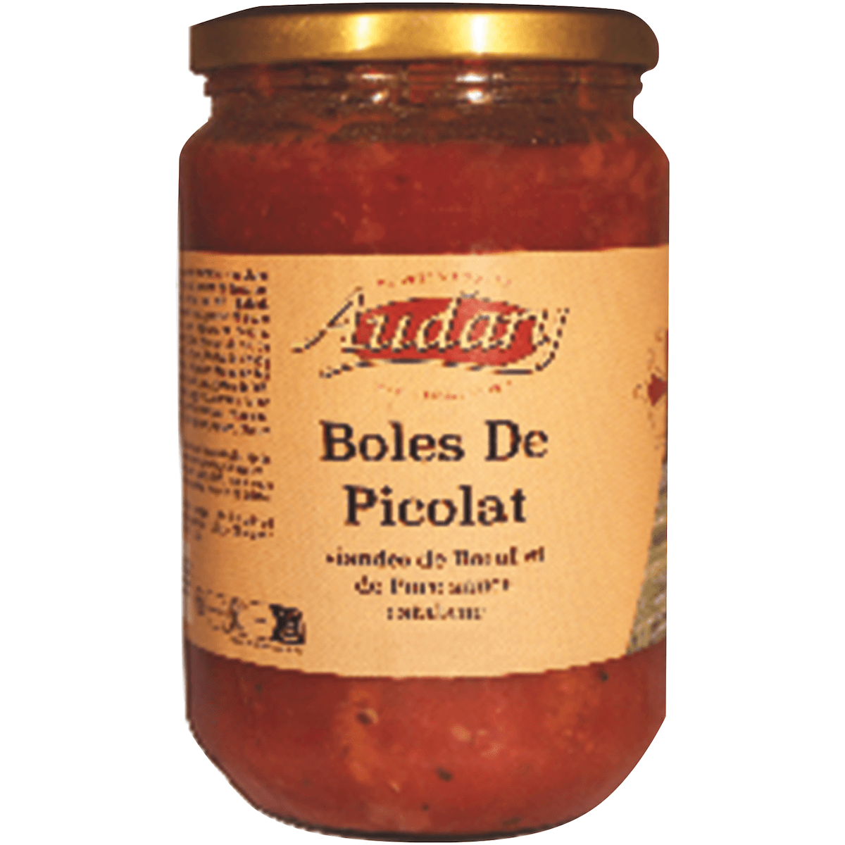 BOLES DE PICOLAT VIANDE BOEUF ET PORC SAUCE CATALANE BOCAL 75CL
