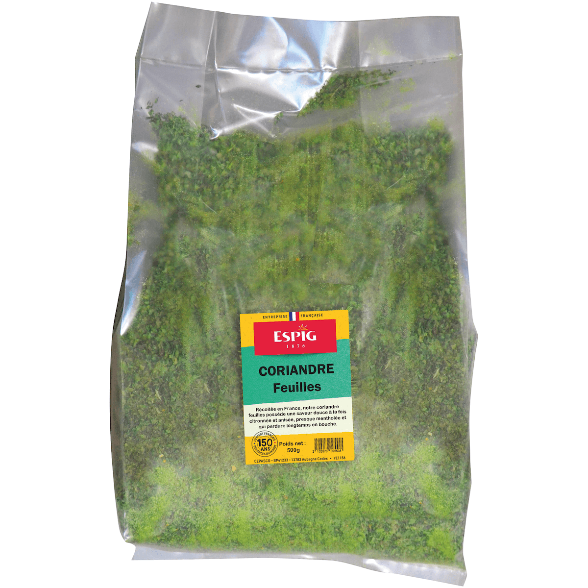 CORIANDRE FEUILLES - 500G
