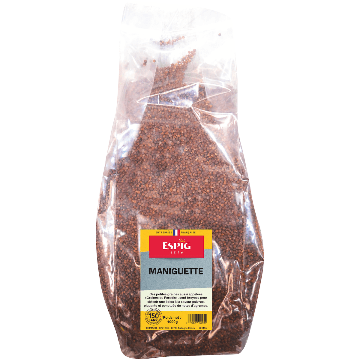 MANIGUETTE - POIVRE DE GUINEE - 1KG