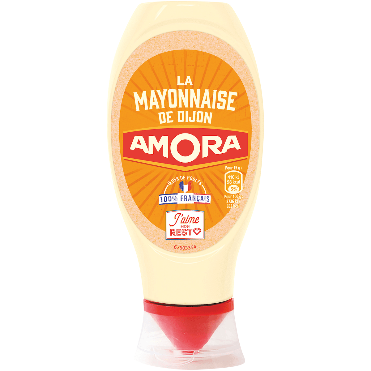 MAYONNAISE DE DIJON - FLACON SOUPLE 395G
