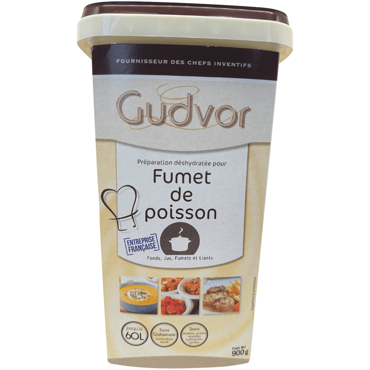 FUMET DE POISSON BTE 900G - 15 A 25G/L