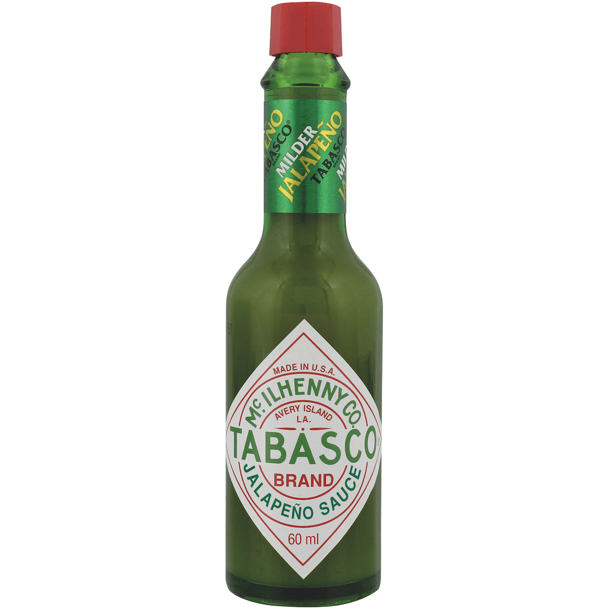 SAUCE PIMENTEE TABASCO VERT - BOUTEILLE 60 ML