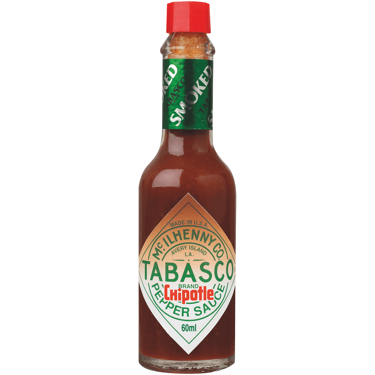 SAUCE PIMENTEE TABASCO CHIPOTLE- BOUTEILLE 60 ML