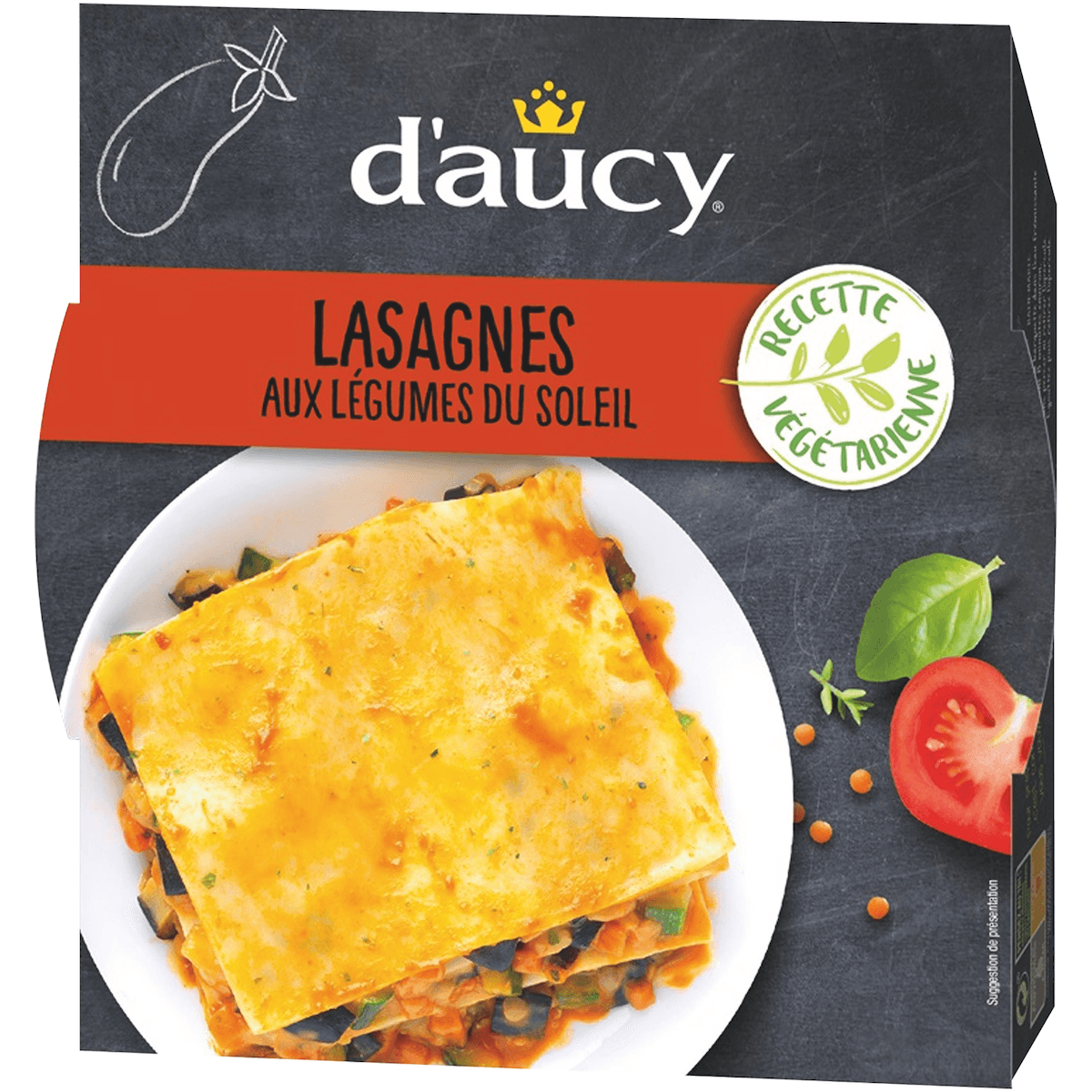 LASAGNE AUX LEGUMES DU SOLEIL - 320G