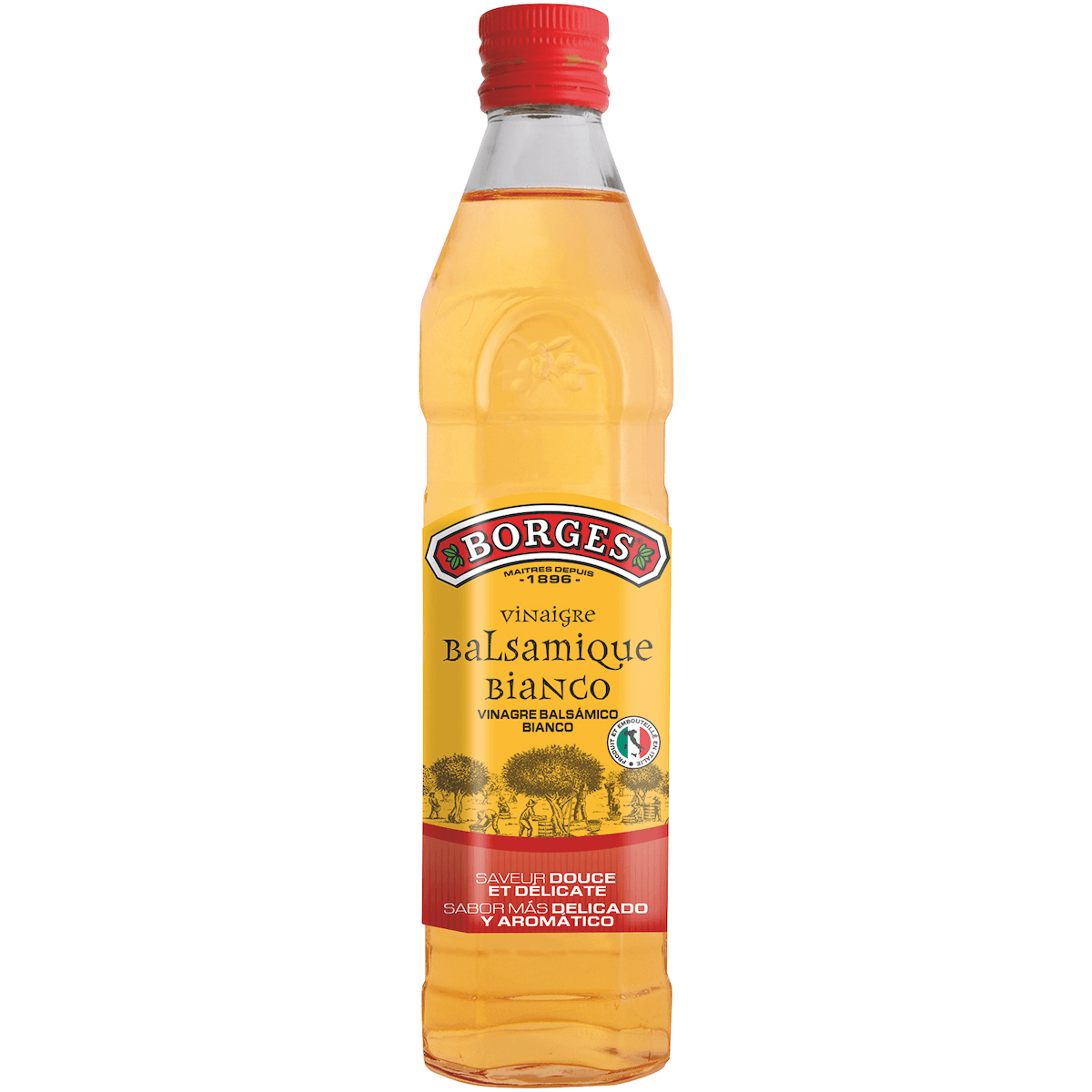 VINAIGRE BALSAMIQUE BLANC 50CL VERRE