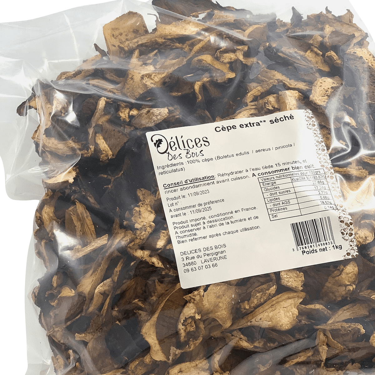 CEPES EXTRA DEUX ETOILES SACHET 1KG