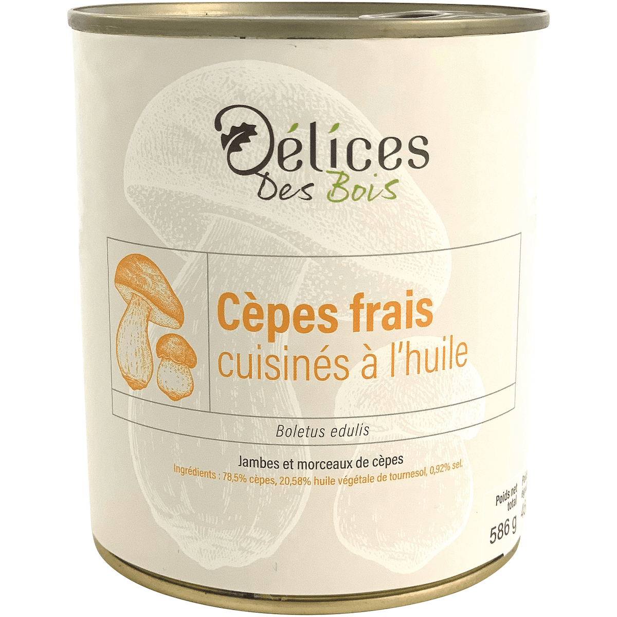 CEPES FRAIS CUISINES A L'HUILE 460G
