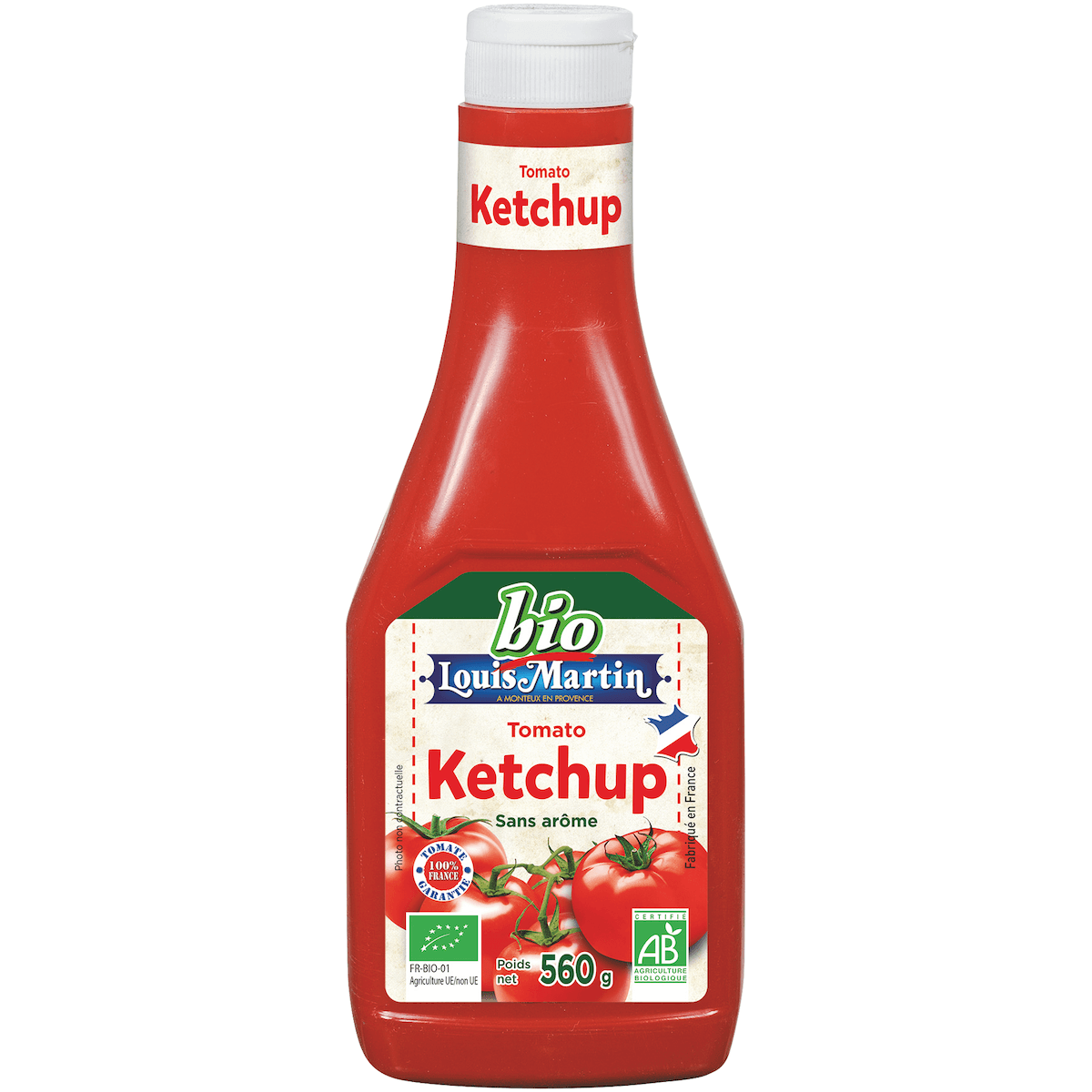 TOMATO KETCHUP BIO 560G