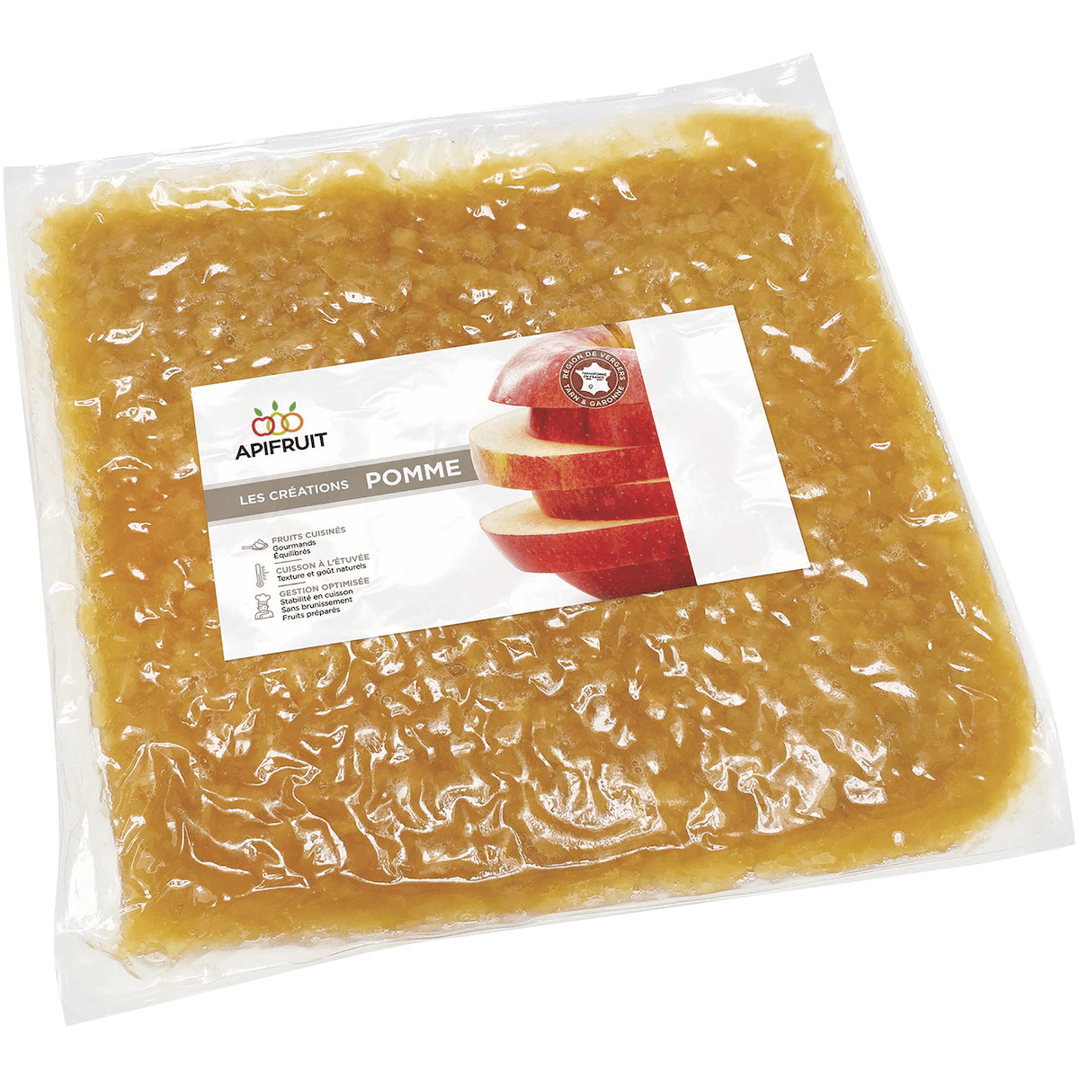 POMME HVE AU CARAMEL EN QUARTIER - POCHE 3.24KG