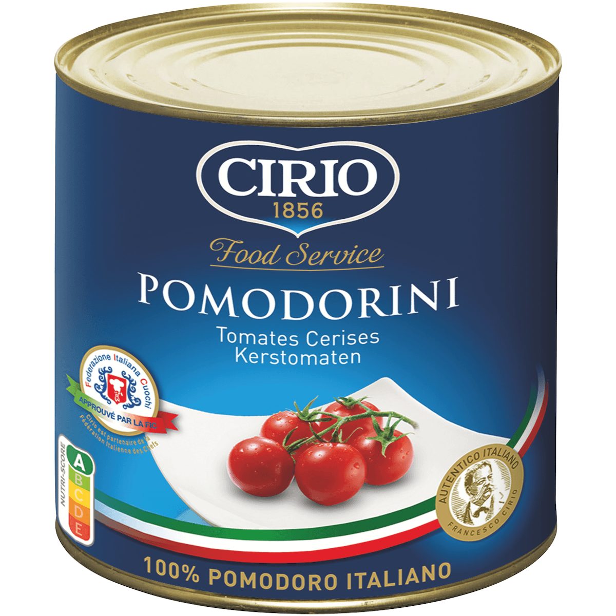 TOMATES CERISES A LA PUREE DE TOMATES - BOITE 3/1