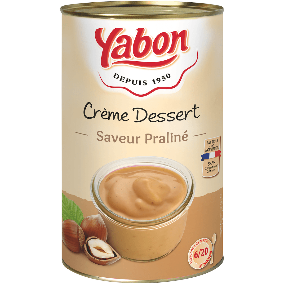 CREME DESSERT PRALINE - BTE 5/1