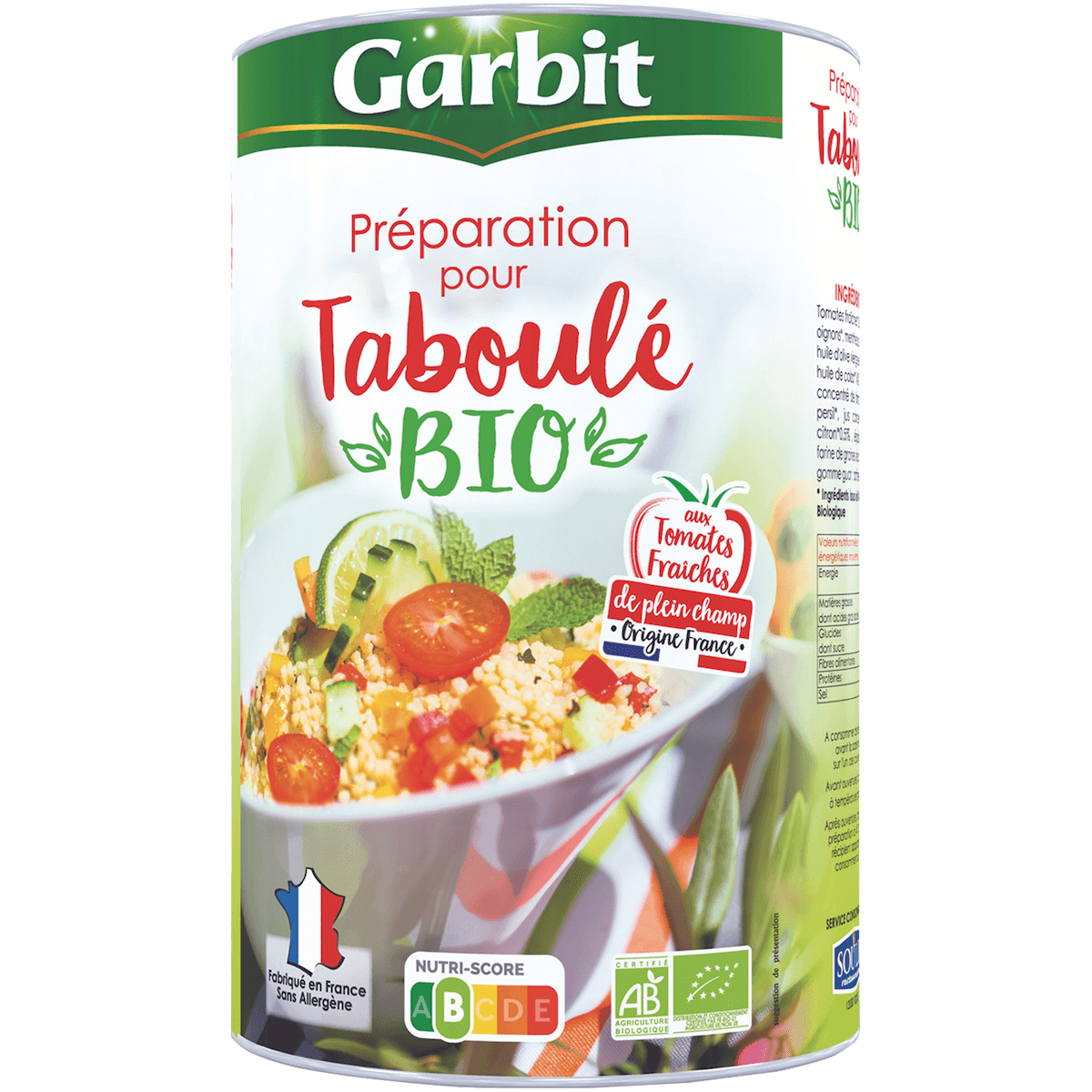 PREPARATION TABOULE BIO 5/1