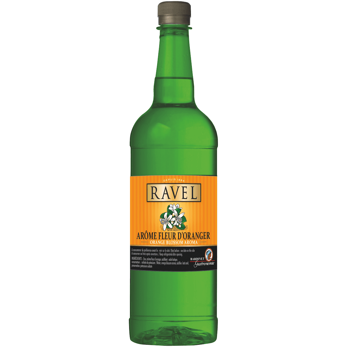 AROME FLEUR D ORANGER SANS ALCOOL BOUTEILLE 1L RAVEL
