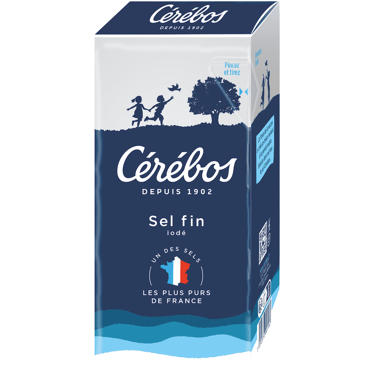SEL FIN IODE FLUORE ETUI CARTON 500G