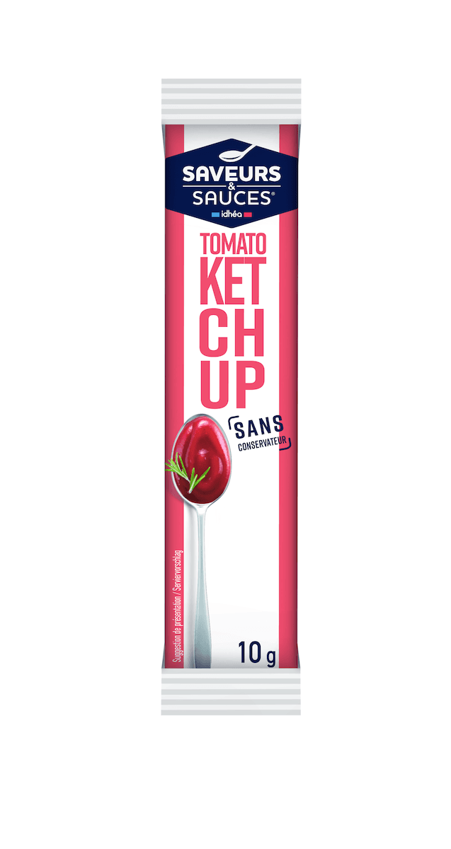 STICKET'S KETCHUP 500X10G - CLEAN